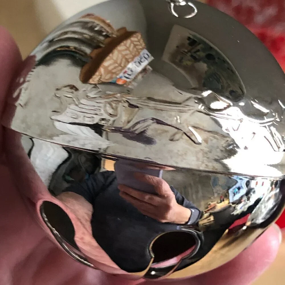 1989 Wallace Silversmiths Silver Sleigh Bell - 19th Annual Limited Edition